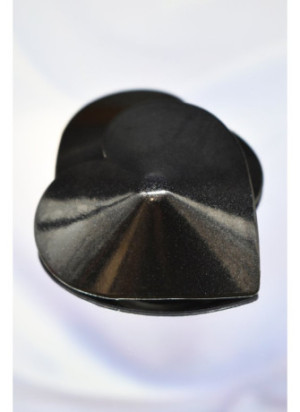 Nipple Métal noir Cache tétons cœur - 202400106